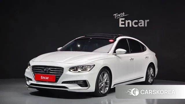 Hyundai Grandeur IG 2018 Белый из Кореи