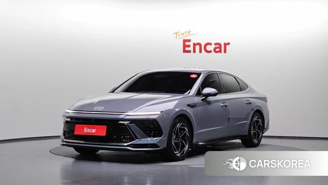 Hyundai Sonata D Edge (DN8) 2024 Светло-серебряный цвет из Кореи