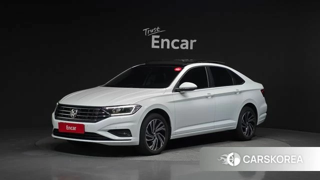 Volkswagen 7th Generation of Jetta 2021 Белый из Кореи