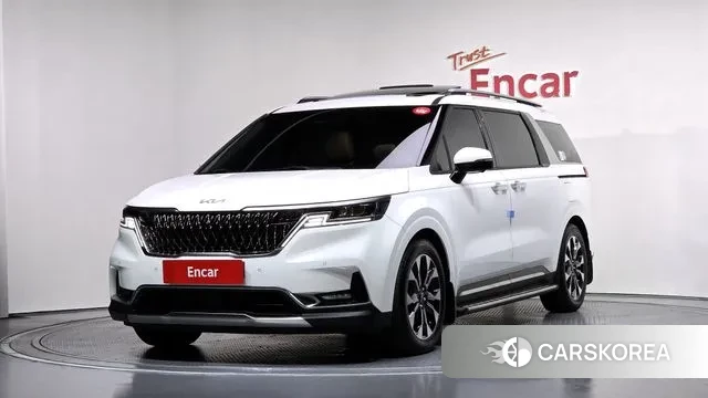 Kia Carnival 4th generation 2021 Белый из Кореи