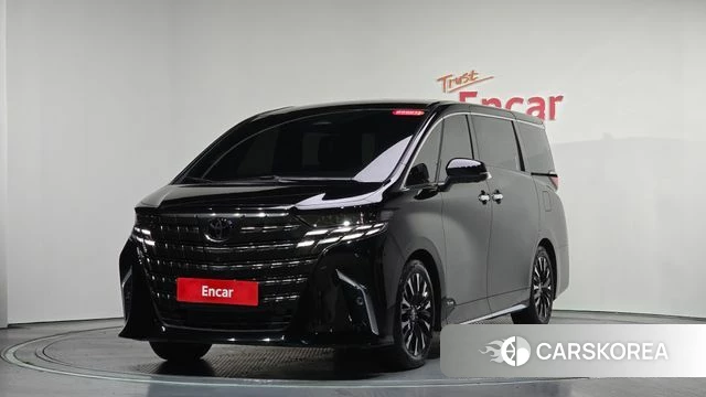 Toyota Alphard 4th Generation 2025 Черный из Кореи