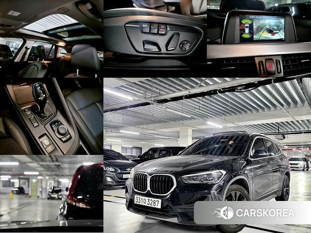 BMW X1 (F48) 2020 Черный из Кореи