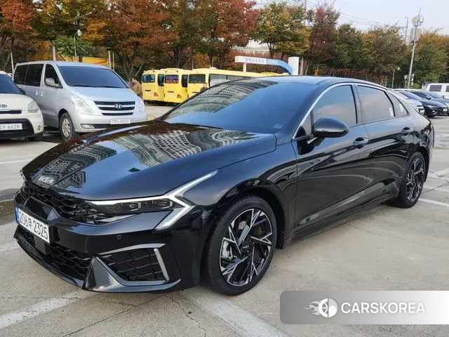 Kia The New K5 Hybrid 3rd generation 2024 Черный из Кореи