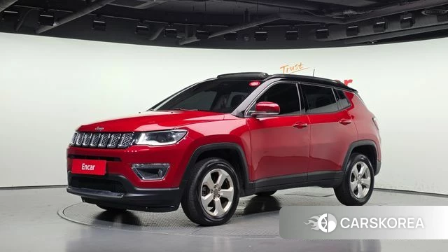Jeep Compass 2nd Generation 2019 Красный из Кореи