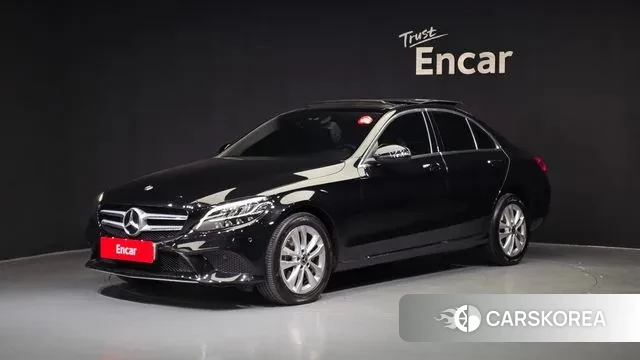Mercedes-Benz C-Class W205 2020 Черный из Кореи
