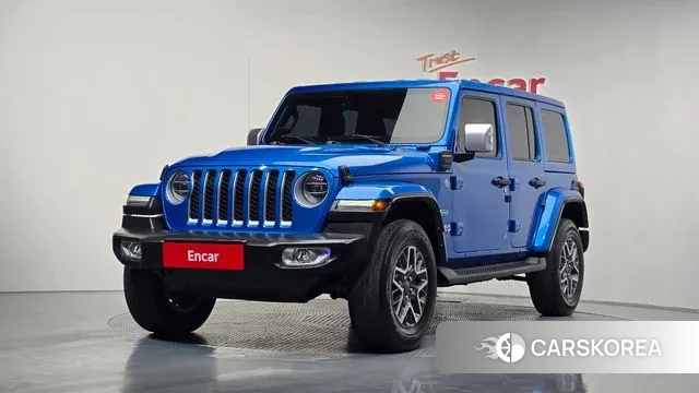 Jeep Wrangler (JL) 2022 Синий из Кореи