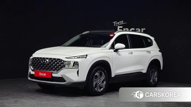 Hyundai The New Santa Fe 2022 Белый из Кореи
