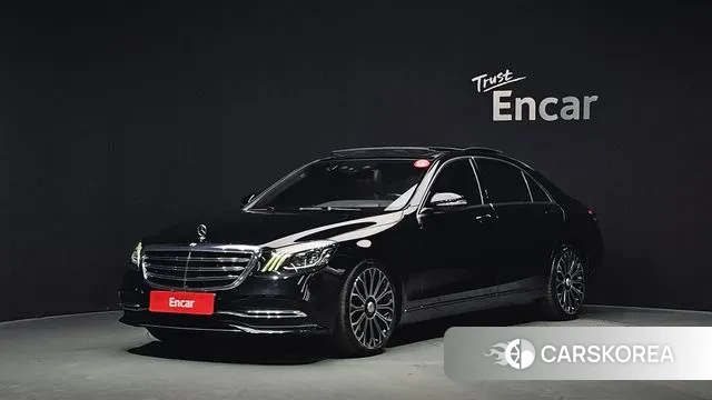 Mercedes-Benz S-Class W222 2020 Черный из Кореи