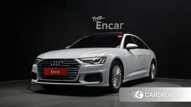 Audi A6 (C8) 2020 Белый из Кореи