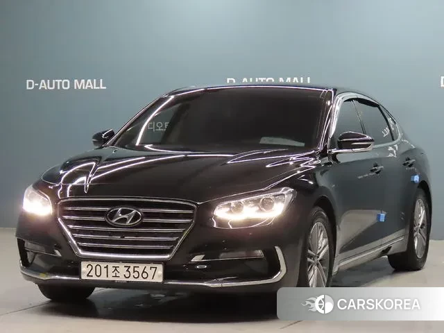 Hyundai Grandeur IG 2018 Черный из Кореи