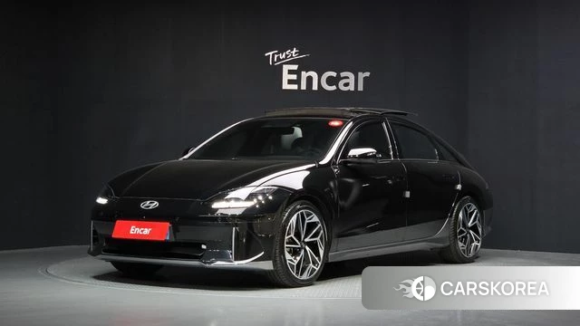 Hyundai Ionic 6 2022 Черный из Кореи