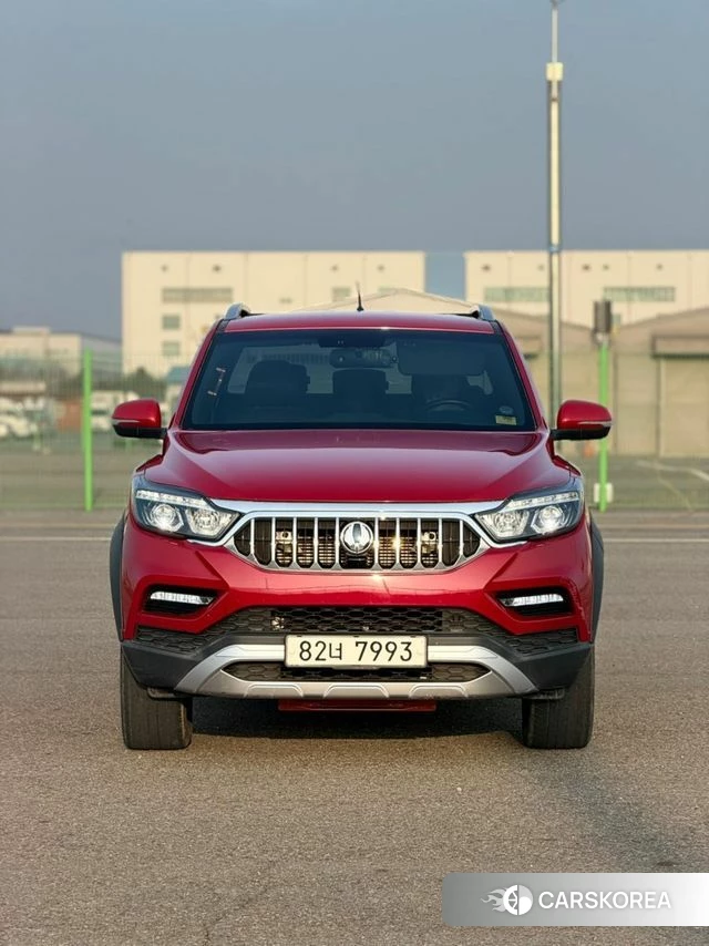 Ssangyong Rexton Sports Cannes 2021 Красный из Кореи