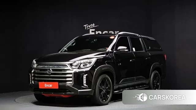 Ssangyong The New Rexton Sport 2022 Черный из Кореи