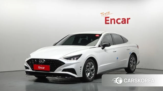 Hyundai Sonata (DN8) 2020 Белый из Кореи