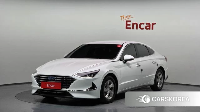 Hyundai Sonata (DN8) 2019 Белый из Кореи