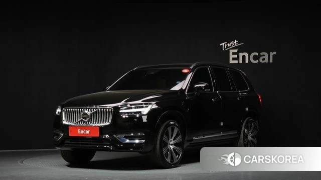 Volvo XC90 second Generation 2023 Черный из Кореи