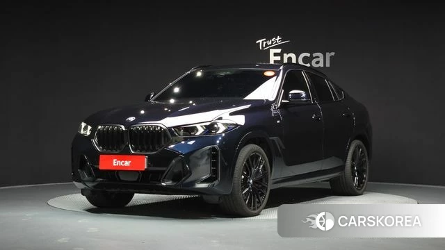 BMW X6 (G06) 2025 Черный из Кореи