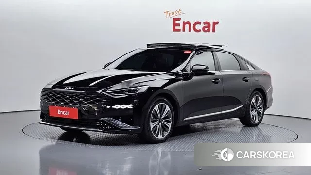 Kia K8 Hybrid 2023 Черный из Кореи