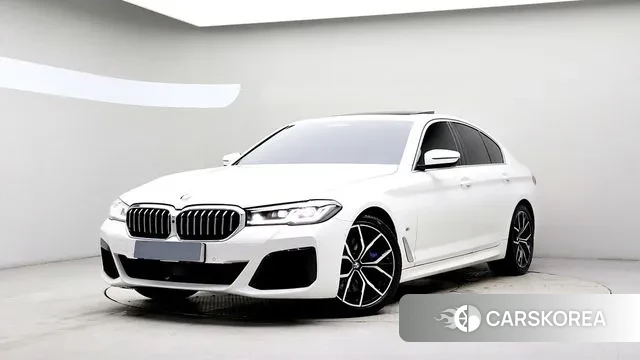 BMW 5 Series (G30) 2021 Белый из Кореи