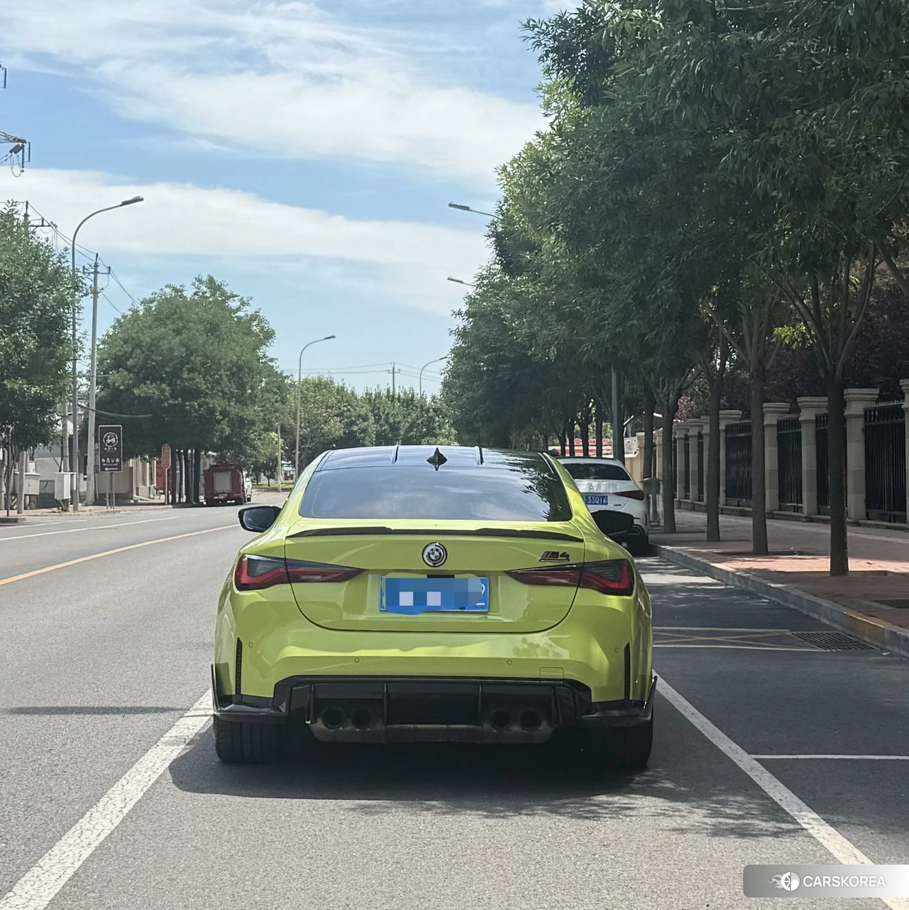 BMW M4 2021 Желтый из Китая