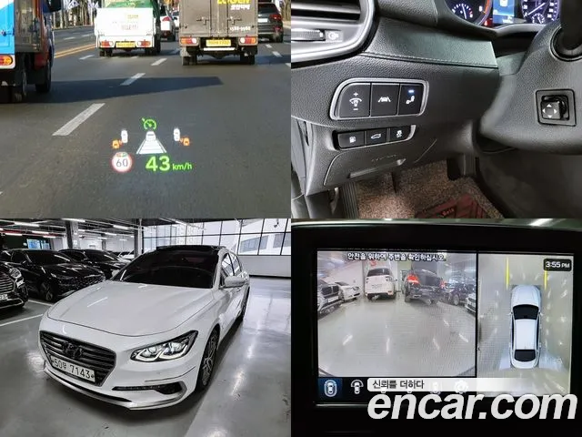 Hyundai Grandeur IG 2018 Белый из Кореи