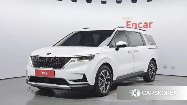 Kia Carnival 4th generation 2021 Белый из Кореи