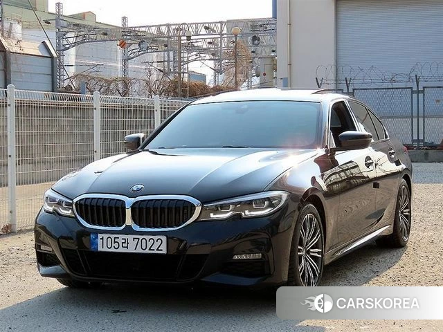 BMW 3 Series (G20) 2022 Черный из Кореи