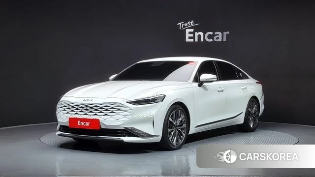 Kia K8 2021 Белый из Кореи
