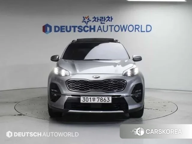 Kia Sportage The Bold 2020 Серый из Кореи