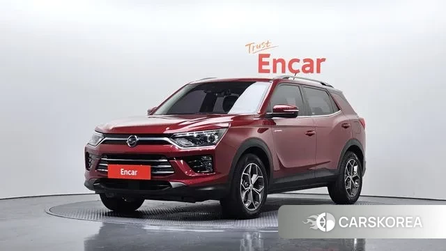 Ssangyong Beautiful Korando 2021 Красный из Кореи