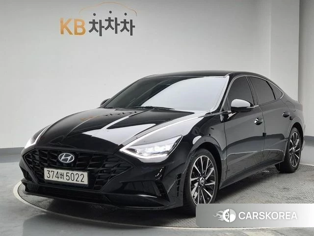 Hyundai Sonata (DN8) 2023 Черный из Кореи