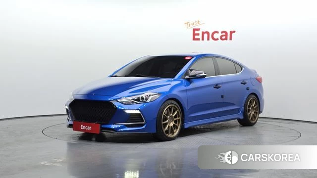 Hyundai Avante AD 2018 Синий из Кореи