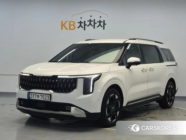 Kia The New Carnival 4th Generation 2025 Белый из Кореи
