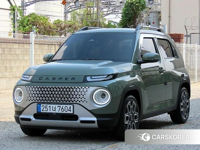 Hyundai Casper 2024 Светло-зеленый из Кореи
