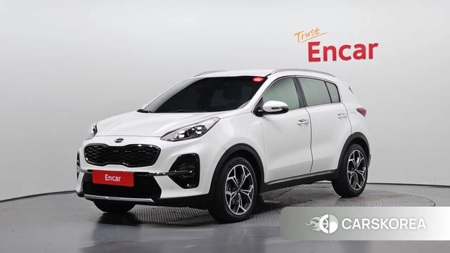 Kia Sportage The Bold 2019 Белый из Кореи
