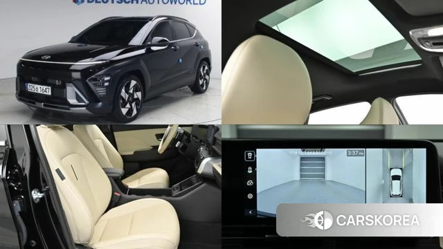 Hyundai Kona (SX2) 2024 Черный из Кореи