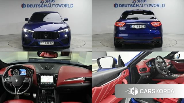 Maserati Levante 2021 Синий из Кореи