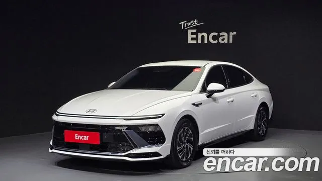 Hyundai Sonata D Edge Hybrid (DN8) 2023 Белый из Кореи