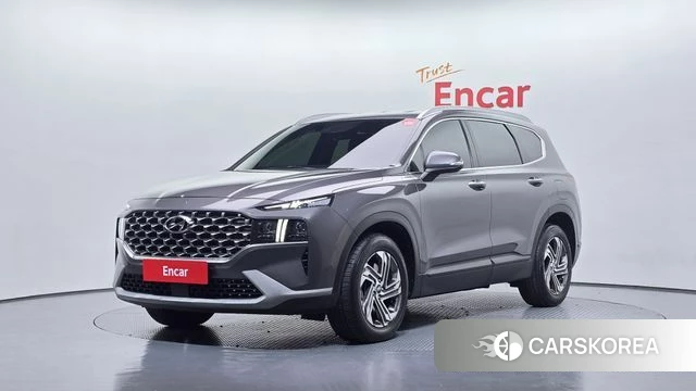 Hyundai The New Santa Fe 2021 Серый из Кореи