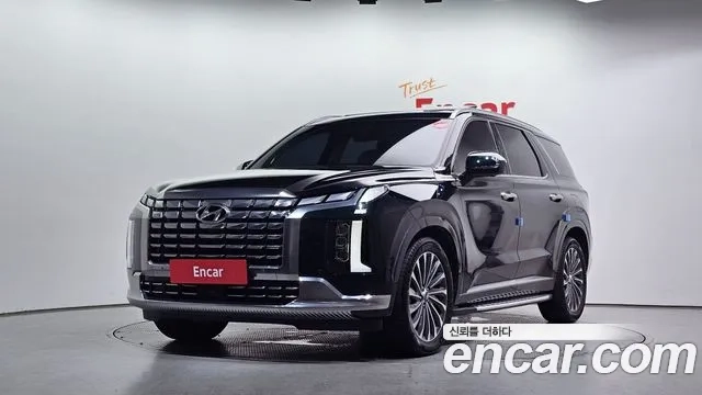 Hyundai The New Palisade 2023 Темно-зеленый из Кореи