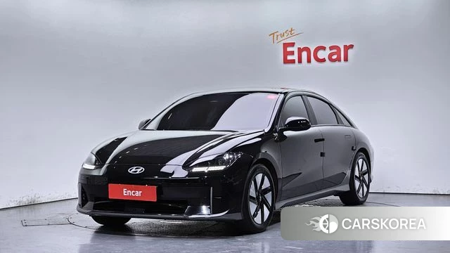 Hyundai Ionic 6 2023 Черный из Кореи