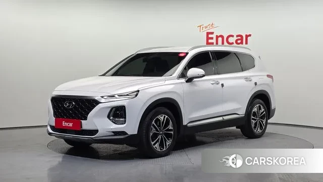 Hyundai Santa Fe TM 2020 Белый из Кореи