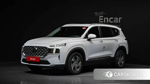 Hyundai The New Santa Fe 2022 Белый из Кореи