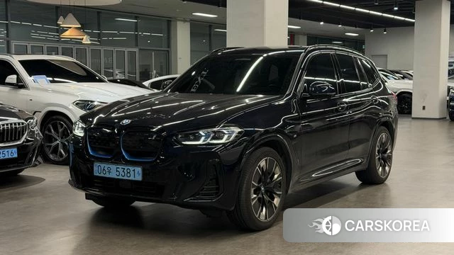 BMW iX3 2024 Черный из Кореи