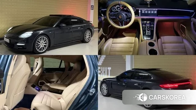 Porsche Panamera (971) 2018 Серый из Кореи