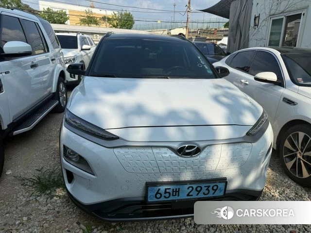 Hyundai Kona Electric 2020 Жемчужный цвет из Кореи