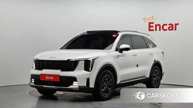 Kia The New Sorento 4th Generation 2024 Белый из Кореи