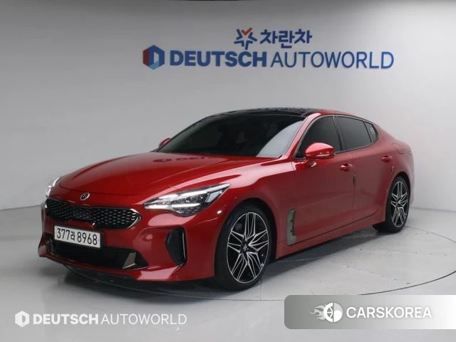 Kia Stinger Meister 2021 Красный из Кореи