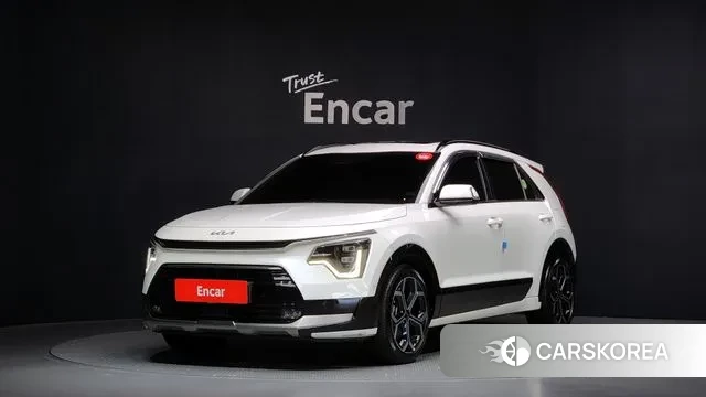 Kia Di Ol Nu Niro 2022 Белый из Кореи