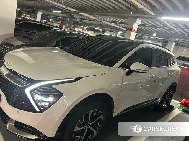 Kia Sportage 5th Generation Hybrid 2021 Белый из Кореи